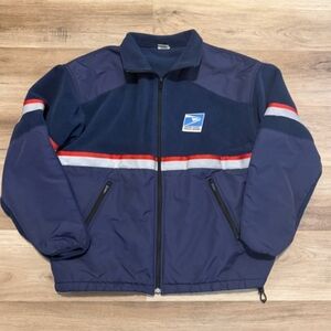 USPS United States Postal Service Men's XL Fleece Jacket Coat Parka